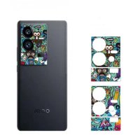 2PCS Colorful Hydrogel Camera Lens Skin For Vivo IQOO 11 10 Pro Rear Screen Protector For IQOO 11 3M Protective Flim Sticker