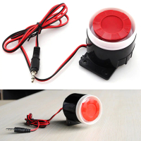 Horn Anti-theft Alarm Wired 12v 24V 220V Piezoelectric Buzzer Alarm High Decibel 402 Security Siren