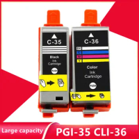 Compatible Ink Cartridge PGI-35 PGI35 CLI-36 CLI36 35 36 for Canon PIXMA IP100 iP110 IP100B TR150 Printer