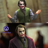 Filixtoys Fx004 1/12 Male Smile Crazy Clown Joker Joker Clown Double Head Carving Weapon Models Full Set 6in Action Figure Body