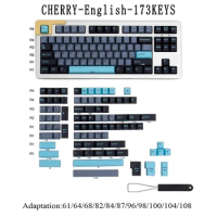 80082 Rome 173 Keys GMK Keycap Clone CHERRY Profile Suitable for MX Switch Double Shot PBT Keycaps For Mechanical Keyboard DIY