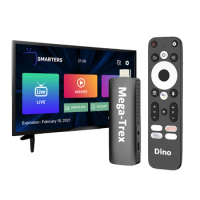J New 4ksuper firestick support smart tv trex dino mega 4k ott hd android tv box 12 months warranty media player