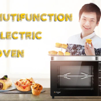 32L Household Baking Oven Multi-Functional Electric Oven Cake Bread Enameled Oven With Big Capacity CRTF32K