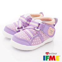 ★IFME日本健康機能童鞋-Light輕量鞋款IF22-870602紫(寶寶段)