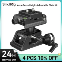 SmallRig Universal Arca-Swiss Height-Adjustable Mount Plate Kit for Easy Install Follow Focus, Matte Box,with Arca Quick Release