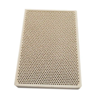 Cordierite Ceramic Burner High Temperature Plate Gas Grill Spare Parts Stove Heater Comb Accessories 132*92*14mm
