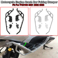 Fit For HONDA PCX160 PCX 160 2021 2022 2023 Motorcycle Highway Engine Guard Bumper Stunt Cage Fairing Frame Crash Bar Protector