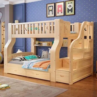 Thickened solid wood , bunk , mother bed, bunk bed, children's