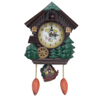 Creative cuckoo house shaped wall clock