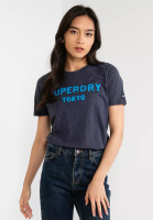 Superdry Vintage Stack Graphic T-Shirt - Original &amp; Vintage