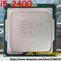 Origina Intel processor i5-2400 6M Cache, 3.10GHz LGA1155 TDP 95W desktop i5 2400 CPU Free shipping ship out within 1 day