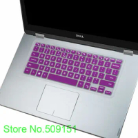 14 inch Silicone laptop keyboard cover skin For Dell Inspiron 14 7000 series 7000-7447 14 3000 series 14-3445R M5445R M3441R