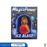 MAGIC POWER ANTISEPTIC TISSUE ICE BLAST BOX 6 SACHET