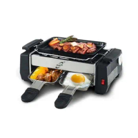 New Household Electric Grill Smoke-free Electric Grill Non-stick Family Barbecue Electric Raclette Grill Electric Griddle
