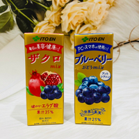 日本 ITOEN 伊藤園 世界の果實 果汁飲料 葡萄汁 石榴汁 藍莓汁 綜合果汁 多款供選