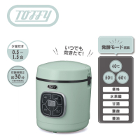 日本Toffy 微電腦炊飯器-馬卡龍綠