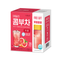【Danongwon】韓國 康普茶 葡萄柚風味 送隨身瓶(5gX20包)