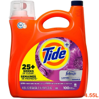 Tide - Tide Plus 高效洗衣液 春季花香 4.55L 4.55L