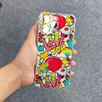 เคสโทรศัพท์กันกระแทกแบบใสสำหรับ OPPO A15/A16/A17/A36/A57/A58/A78 และ VIVO Y02/Y03/Y15S/Y20/Y21 สไตล์