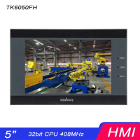 【2024】Coolmay Hmi Display Screen Panel 5 Inch TK6050FH 800*480px Human Machine Interface Display Cal