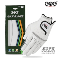 正品GOG高爾夫球手套 印尼進口小羊皮防滑運動男士左右手雙手