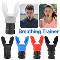 Exercise Lung Trainer Silicone with Adjustable Resistance Inspiratory Muscle Trainer Device Household Healthy Care Accessories