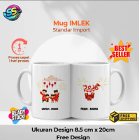 MUG CUSTOM IMLEK 2026 | BISA CUSTOM NAMA FREE DESIGN | HADIAH UNTUK PASANGAN/KELUARGA DI HARI RAYA I