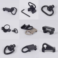 Tactical RSA GBB Buckle QD Swivel Sling Mlok Scope Mount Attachment Adapter Pictinny Rail Hunting Airsoft Rifle Accessories