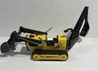 Vintage Tonka Metal T-6 Track Front End Loader/Backhoe Bulldozer