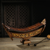泰國工藝品雕刻木琴樂器東南亞風情裝飾品擺件客廳電視柜創意家居