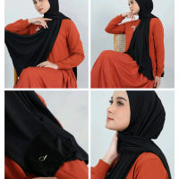 DEENAY SCARVES - HIJAB JERSEY INSTAN