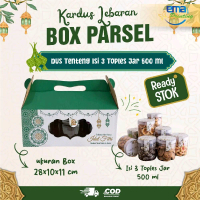 KARDUS IDUL FITRI/KARDUS KUE KERING/ KARDUS PARCEL/HAMPERS LEBARAN