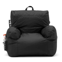 L Bean bag chair, children/teenagers, 3 feet, black bean bag sofa