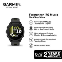 Garmin Forerunner 170 Music - Black/Amp Yellow