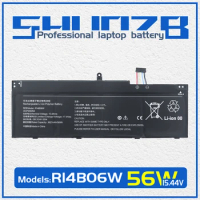 SHUOZB R14B06W Laptop Battery For RedmiBook Pro 14 15.44V 56Wh 3627mAh rechargeable 4-cell Li-Polymer laptop batteries