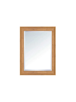 กระจกติดผนัง BIRCH/50x70 กรอบสีธรรมชาติ
