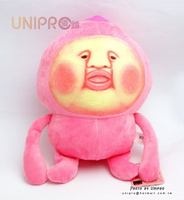 【UNIPRO】農場精靈 KOBITOS 屁桃君 醜比頭 粉屁桃 12吋 絨毛娃娃 玩偶 正版授權