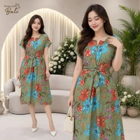 Daster Putri Bali - Sonia Daster Bali Tali CEDAR HIJAU