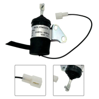 Injap Solenoid Potongan Bahan Api, Kualiti Premium, 12V, untuk Traktor & Pemotong Kubota