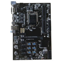 B250P BTC Mining Motherboard 12 GPU Bitcoin Crypto Etherum Mining Motherboard LGA1151 DDR4 DIMM RAM SATA3.0 USB3.0 B250
