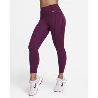 Nike AS W NK DF UNIVERSA HR 7/8 TGH 女運動緊身褲-粉紫色-DQ5898610