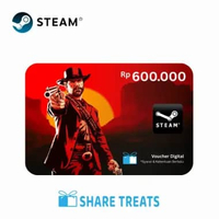 Steam Wallet Voucher Rp 600,000