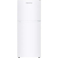 Frestec 14.6 CU' Refrigerator , Top Freezer, 2 Door Fridge with Adjustable Thermostat Control, Freestanding, Door Swing, White