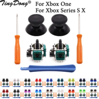 1 set 3D Analog Joystick Stick Sensor Module Potentiometers &amp; ThumbStick for Microsoft XBox One S X Series Controller