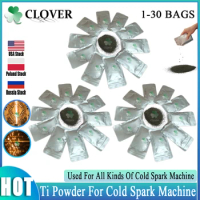 1-30Bags Ti Powder For Cold Spark Machine 600W/750W Sparkular Machine DMX Wedding Sparkler Machine Fountain Fireworks Machine