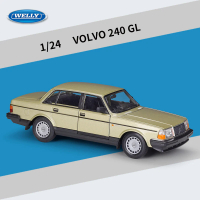 WELLY 1:24 VOLVO 240 GL Classic Car Alloy Car Model Diecasts & Toy Vehicles Collect Car Toy Boy Birt
