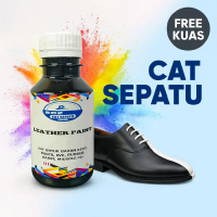SCZ LEATHER PAINT - CAT SEPATU BAHAN KULIT, MIDSOLE, PVC, BOOTS, RUBBER,