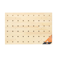 【特力屋】松木牆面洞洞板 90x60x3.8cm