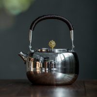304不銹鋼燒水壺燒水泡茶電陶爐專用電磁爐日式白茶煮水壺熱水壺
