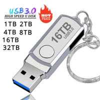 New USB 3.0 Pendrive 2TB High Speed Pen Drive 16TB Metal Cle Usb Flash Drive 4TB 8TB Portable SSD Memoria USB Flash Drives